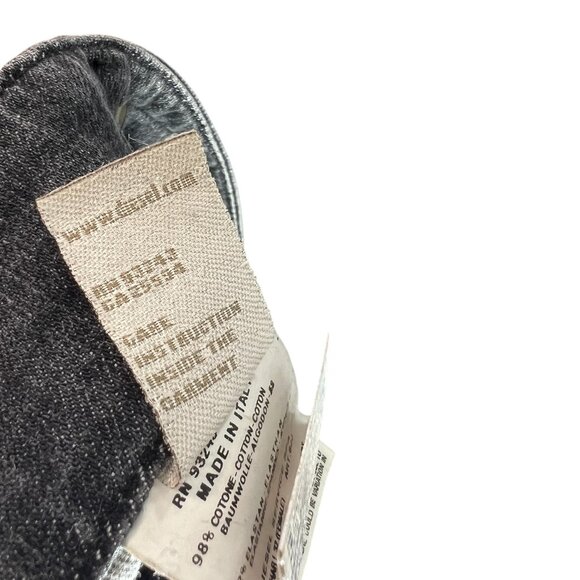 DIESEL Ronhar Black Stretch Bootcut Denim Jeans Made in Italy Size W28 x L32 - Picture 11 of 11